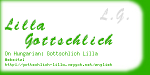 lilla gottschlich business card